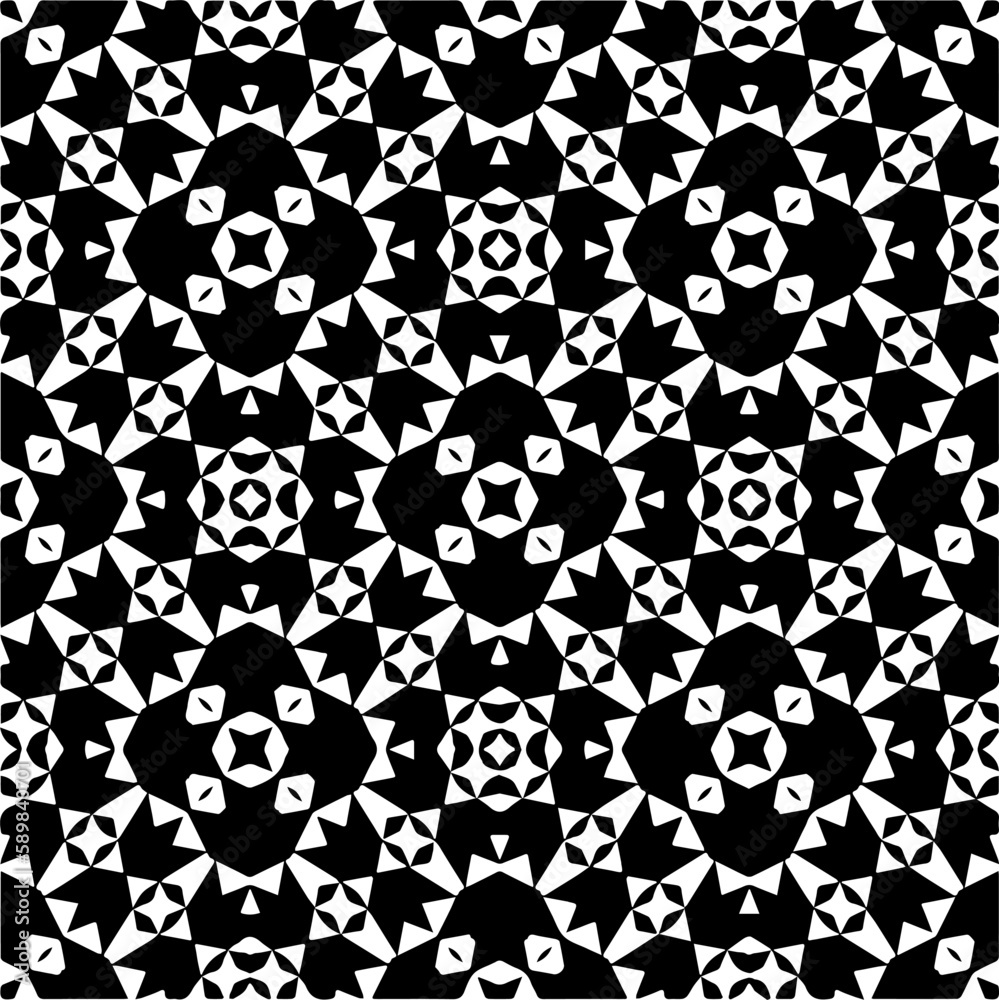 Black and white abstract patterns.Seamless monochrome repeating pattern for web page, textures, card, poster, fabric, textile. Black and white abstract patterns.Seamless monochrome repeating pattern for web page, textures, card, poster, fabric, textile.
