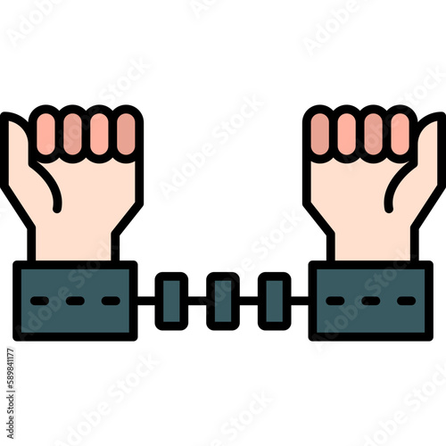 Arrested Criminal Icon
