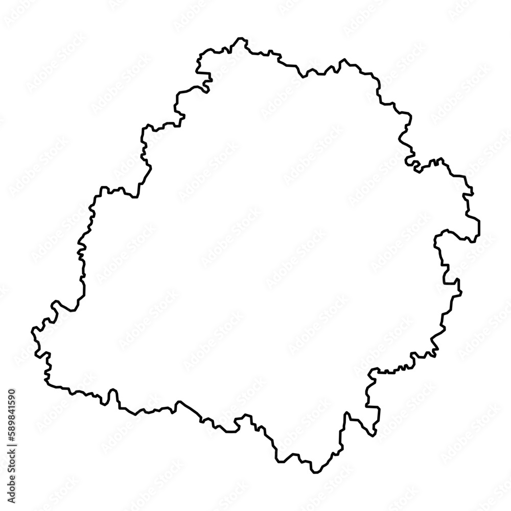 Lodz Voivodeship map, province of Poland. Vector illustration. Lodz Voivodeship map, province of Poland. Vector illustration.