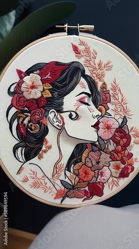 Beautiful art of a girl 