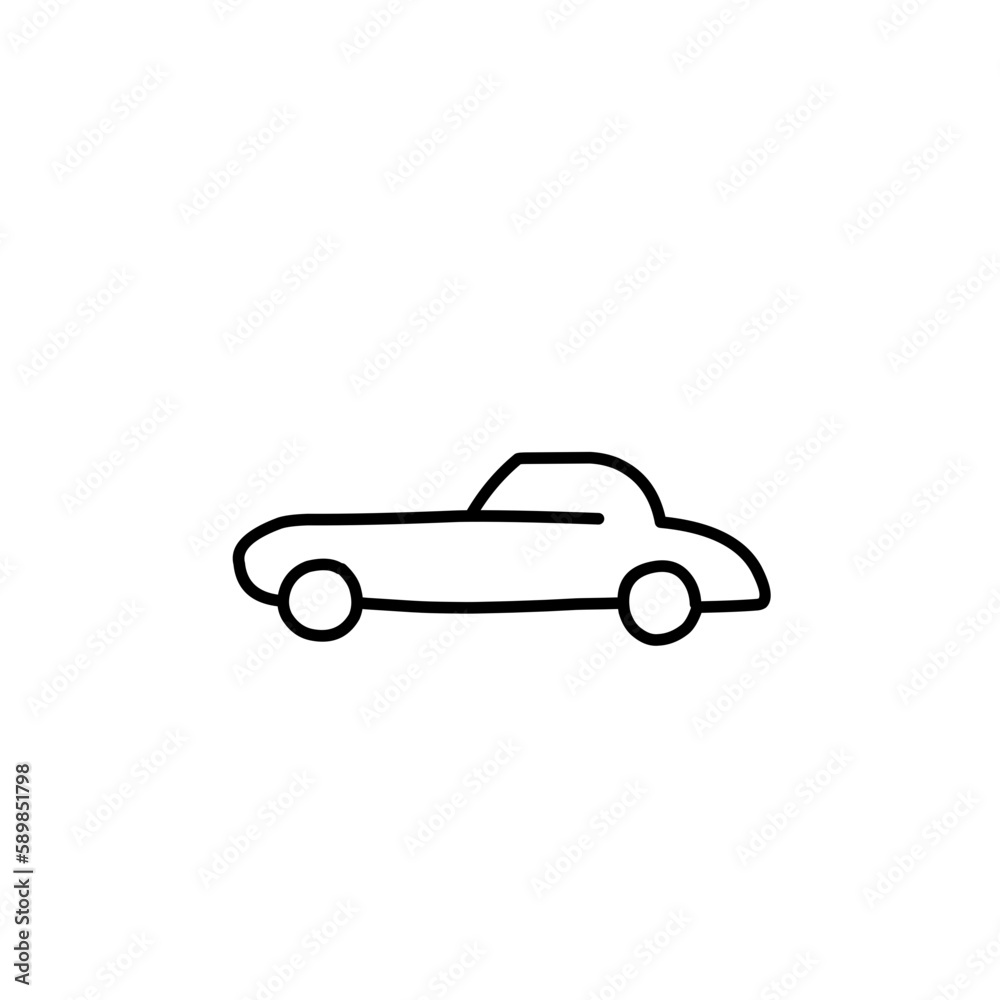 Doodle Car Vector
