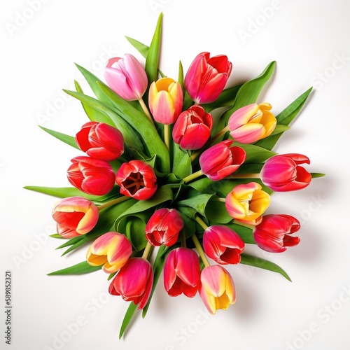 Fototapeta Naklejka Na Ścianę i Meble -  bouquet of tulips