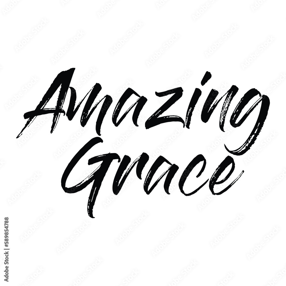 Amazing Grace Typography vector T shirt design Amazing Grace Typography vector T shirt design