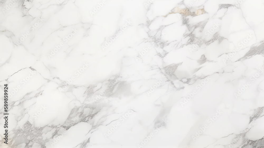 Obraz premium Natural white marble texture background. Based on Generative AI