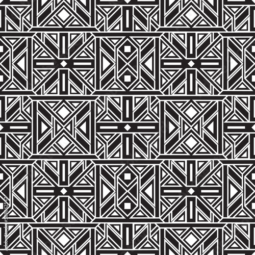 Vector seamless models. Modern stylish texture. Composition from regularly repeating geometrical element. Monochrome, simple. Vector illustrations.