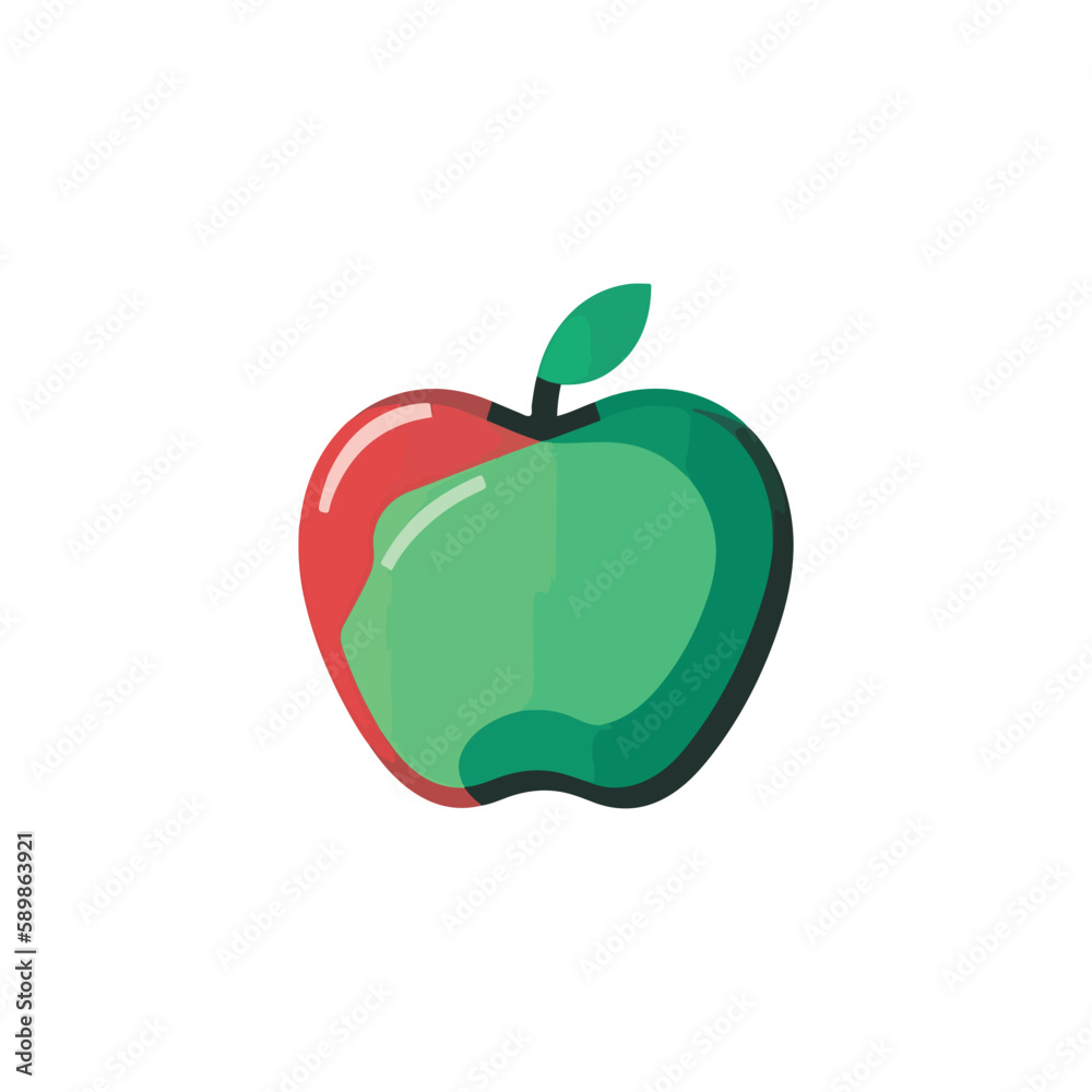 apple simple modern logo vector apple simple modern logo vector