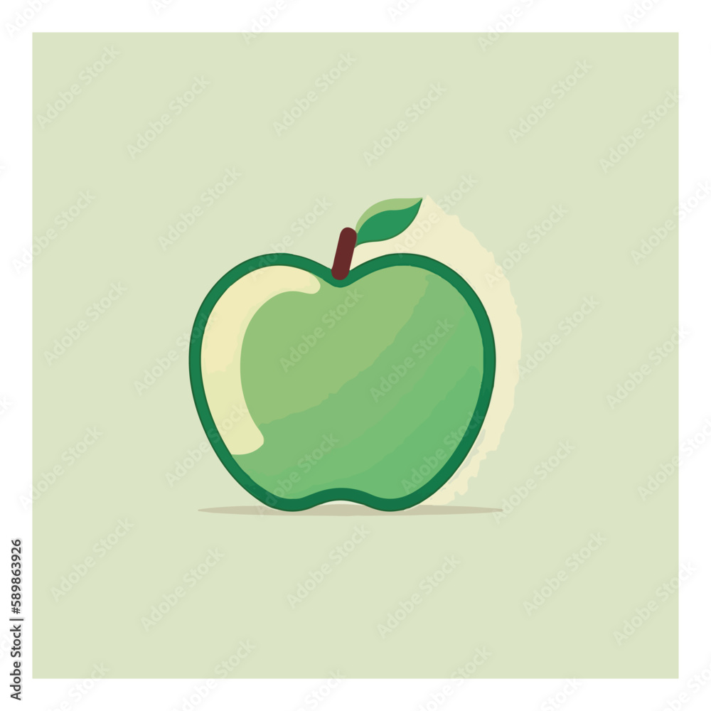 apple simple modern logo vector apple simple modern logo vector