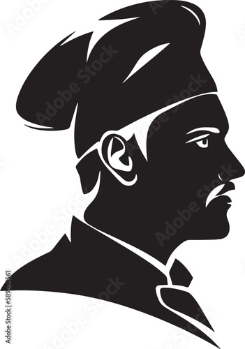 Chief, Chief cook, Chief logo icon Vector Illustration, SVG