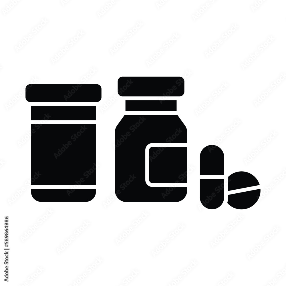 medicine bottle, icon, vector, template, design, flat,logo, collection medicine bottle, icon, vector, template, design, flat,logo, collection