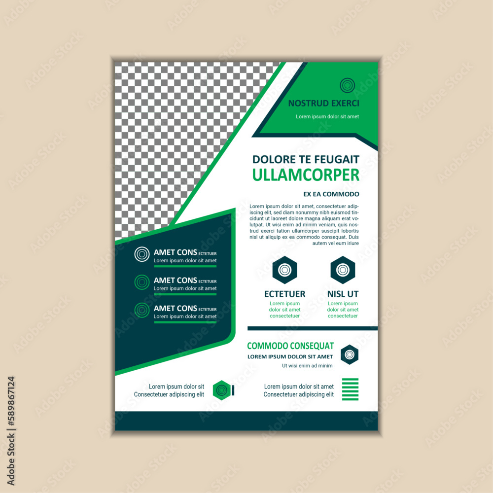 Corporate Business Flyer Template Simple and clean A4 Size with Bleed Vector design
Corporate Business Flyer Template Simple and clean A4 Size with Bleed Vector design