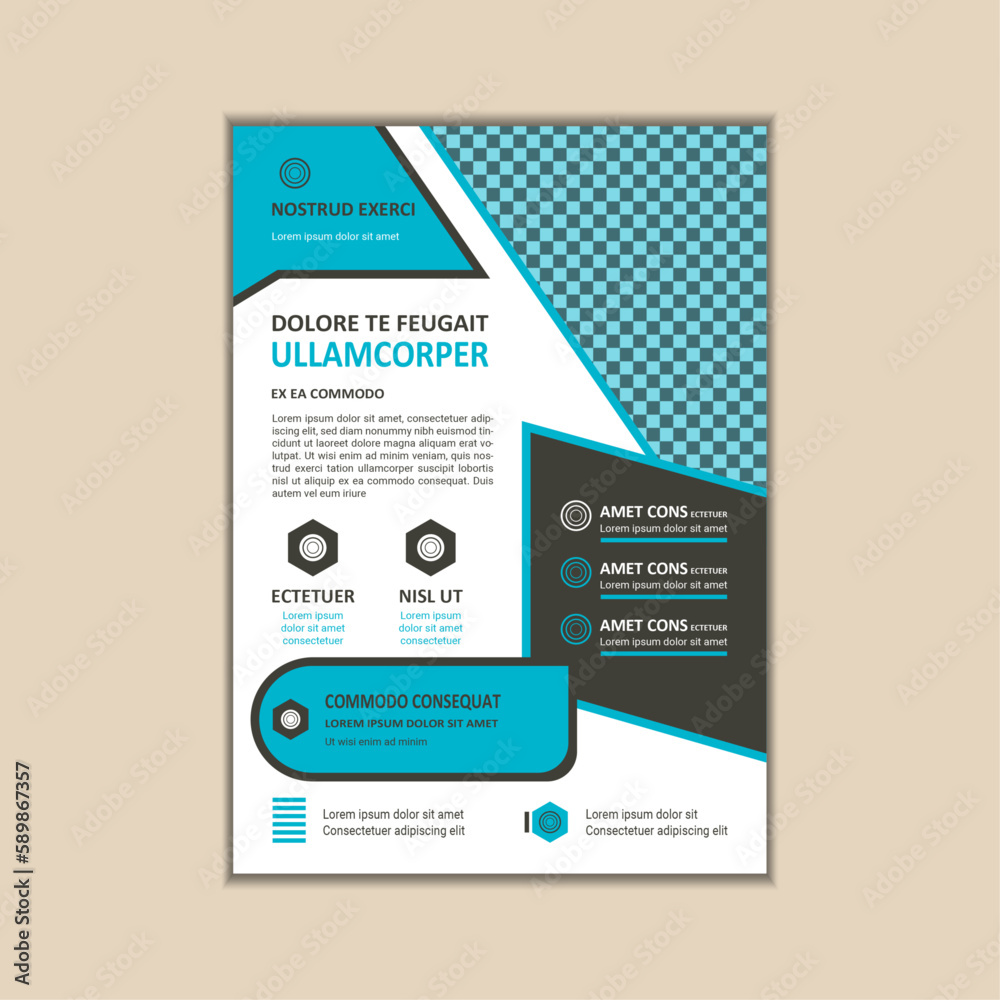 Corporate Business Flyer Template Simple and clean A4 Size with Bleed Vector design
Corporate Business Flyer Template Simple and clean A4 Size with Bleed Vector design
