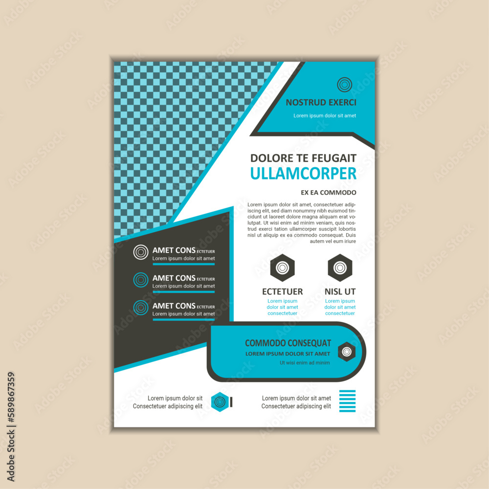 Corporate Business Flyer Template Simple and clean A4 Size with Bleed Vector design
Corporate Business Flyer Template Simple and clean A4 Size with Bleed Vector design