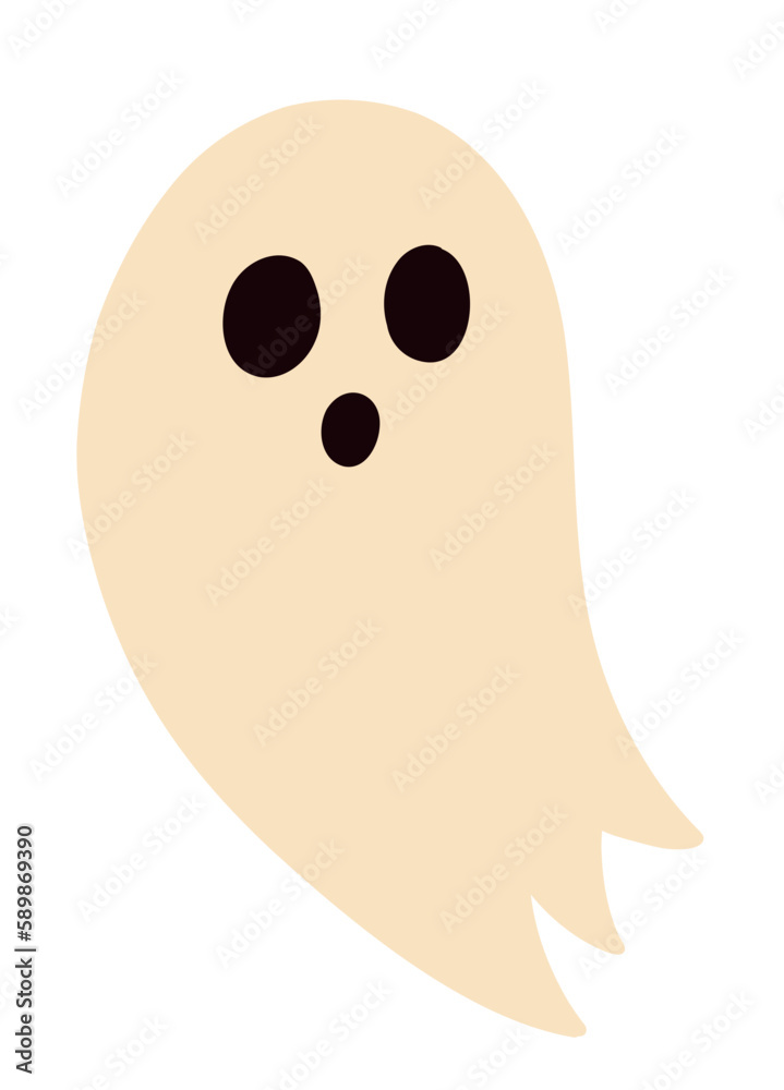 Fototapeta premium Halloween party holiday pumpkin spooky elements vector