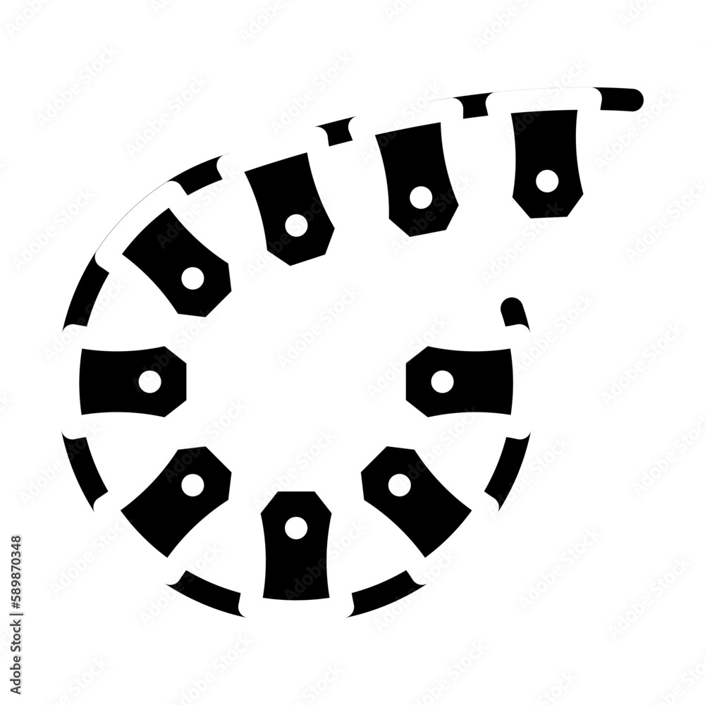 landscape edging garden tool glyph icon vector illustration landscape edging garden tool glyph icon vector illustration