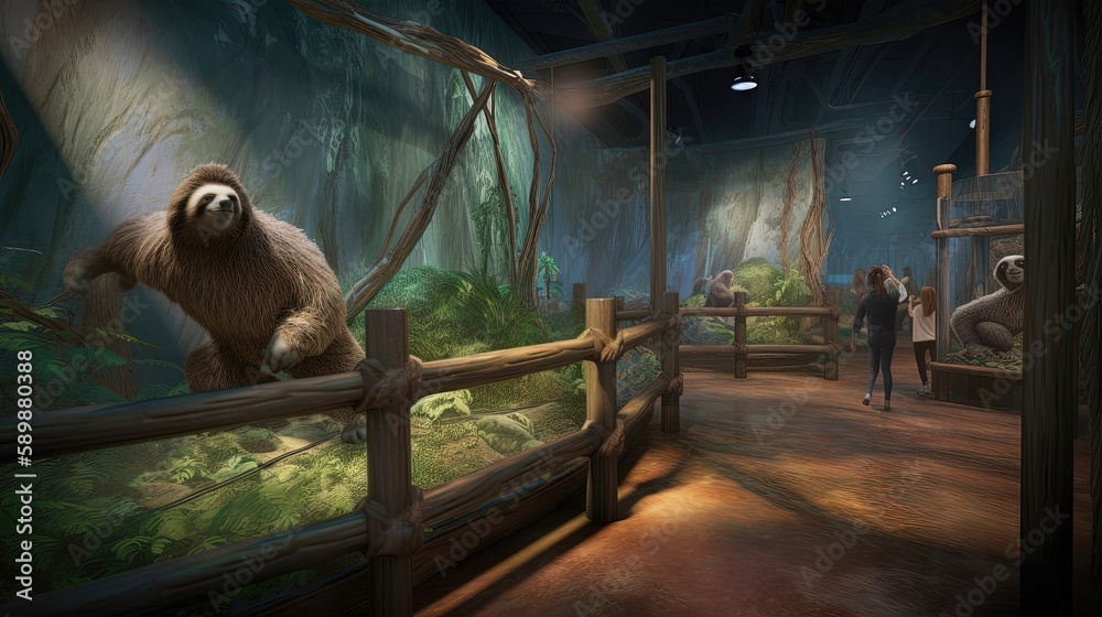 The sloth sanctuary showcases the importance of conservation efforts