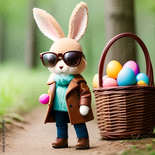 Wallpaper Mural Osterhase im Wald Torontodigital.ca