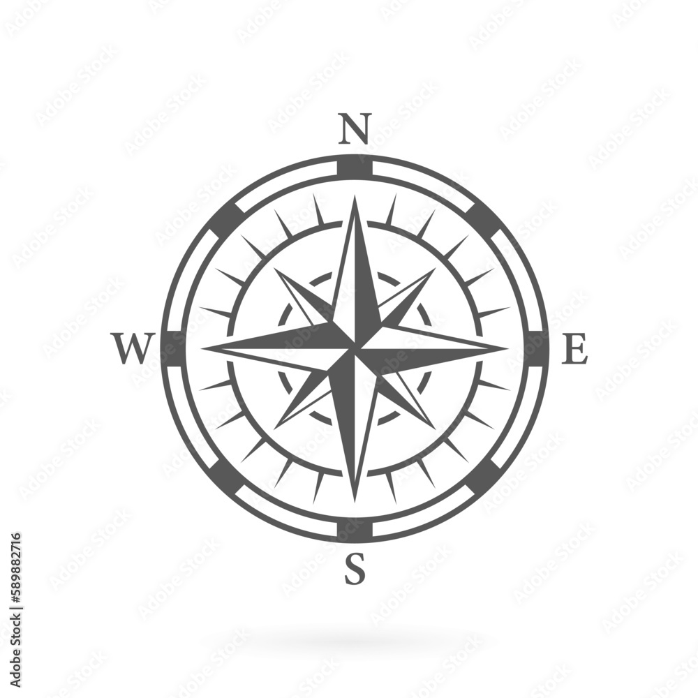 Compass Map Silhouette Icon. Rose Wind Navigation Retro Equipment Glyph Pictogram. Adventure Direction Arrow to North South West East Orientation Navigator Modern Sign. Isolated Vector Illustration Compass Map Silhouette Icon. Rose Wind Navigation Retro Equipment Glyph Pictogram. Adventure Direction Arrow to North South West East Orientation Navigator Modern Sign. Isolated Vector Illustration
