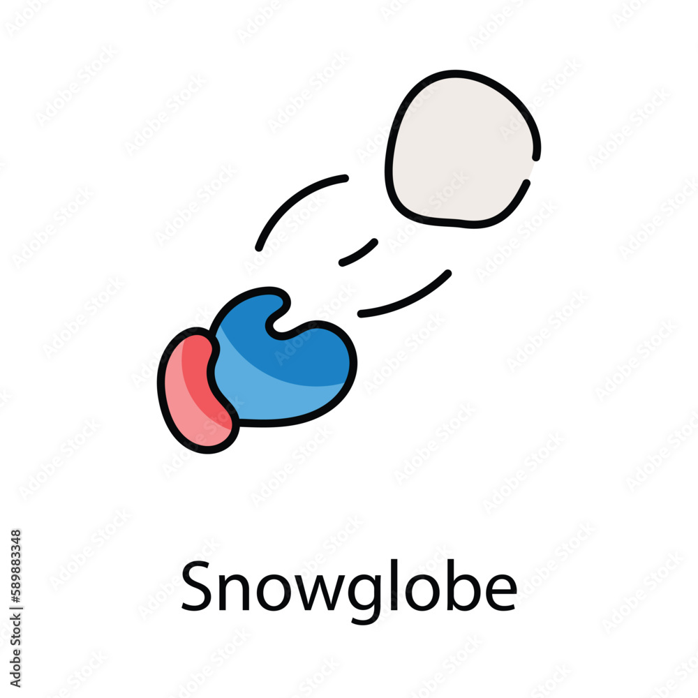 Snowglobe icon. Suitable for Web Page, Mobile App, UI, UX and GUI design