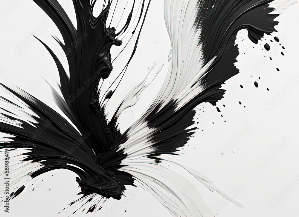 Splashes of melted chocolate. Created by a stable diffusion neural network. Splashes of melted chocolate. Created by a stable diffusion neural network.