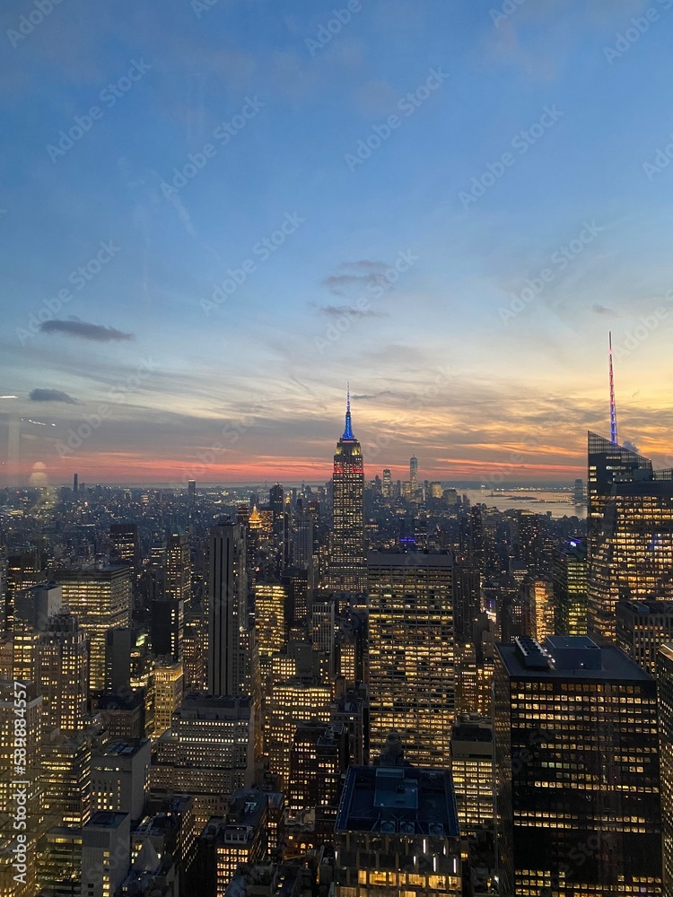 Naklejka premium New York City