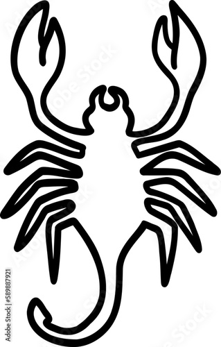 Zodiac sign Scorpio