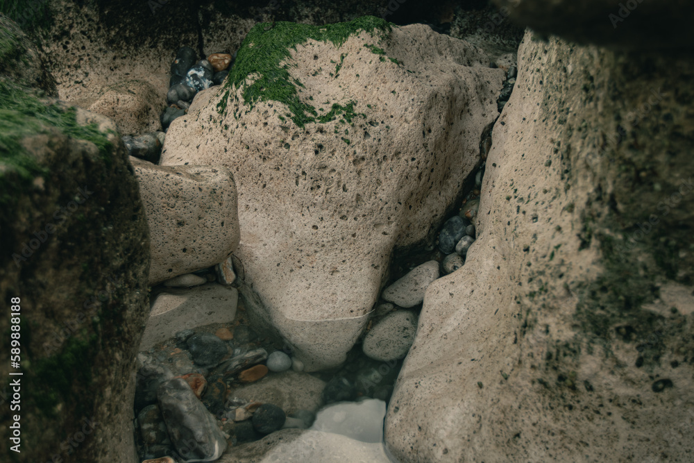 Rocks on the coast