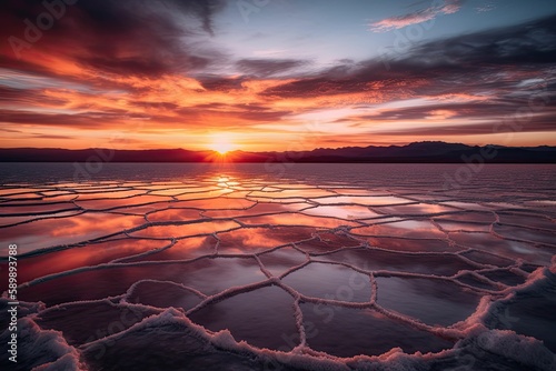 Beyond the Horizon: Exploring Salar de Uyuni, the Biggest Salt Flats in the World, Generative AI