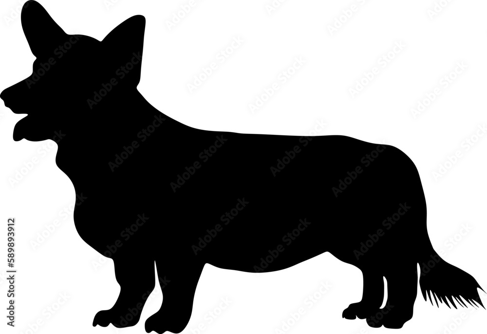 dog silhouette art,background,vector,illustration