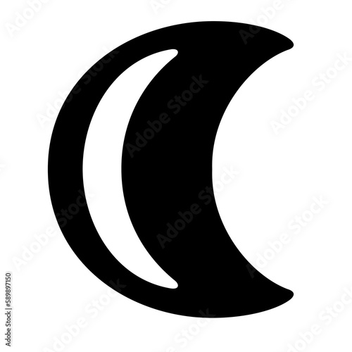 illustration of a moon