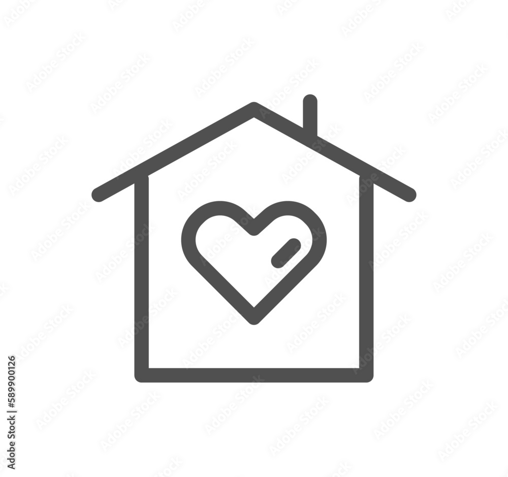 Volunteering related icon outline and linear vector. Volunteering related icon outline and linear vector.