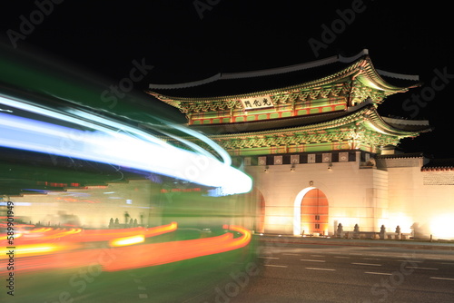 서울 광화문야경