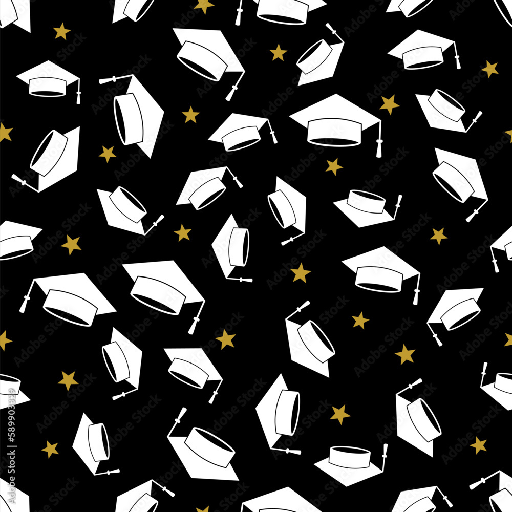 graduation-caps-seamless-pattern-hats-thrown-up-grad-ceremony