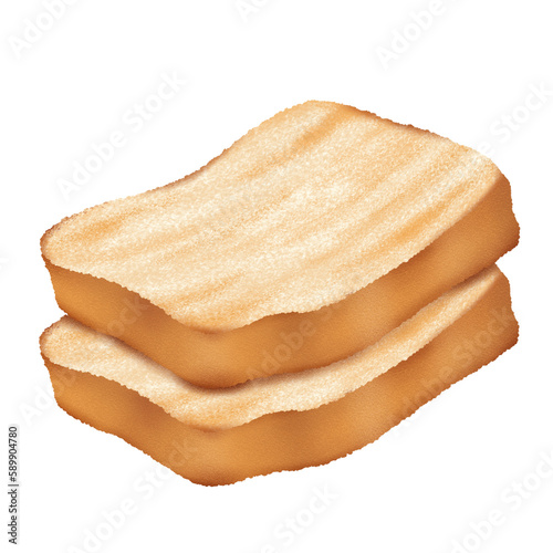 Croissant and Bread