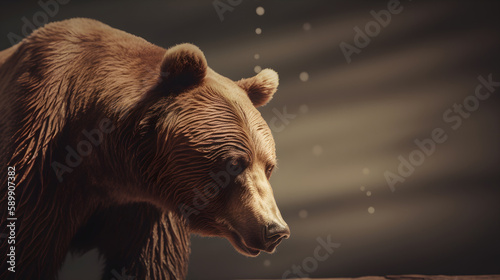 Brown Bear Wildlife digital render