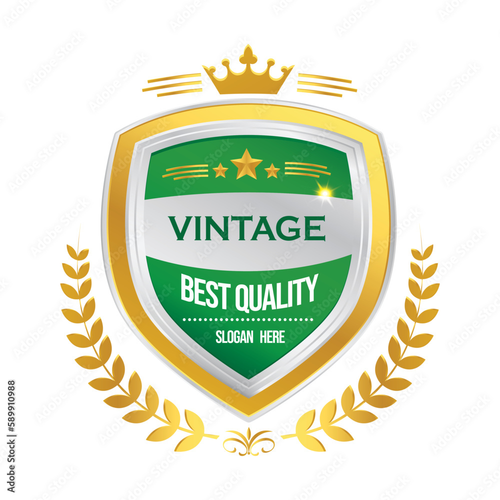 Award And Badges Illustrator, vector set badges for the best awards ...