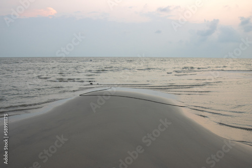 landscape of Bakkhali sea shore 