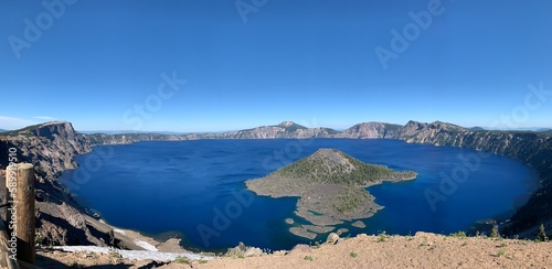Crater Lake National Park, Oregon. Crater Lake National Park is in the Cascade Mountains of southern Oregon. It’s known for its namesake Crater Lake, formed by the now-collapsed volcano, Mount Mazama.