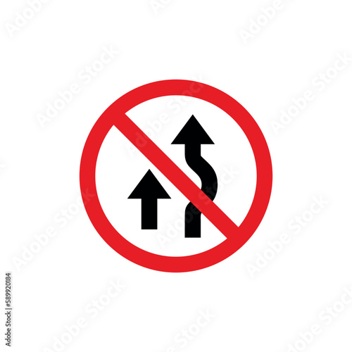 Free Download Circle Traffic Sign, Road Sign Vector Template - GFXLoad