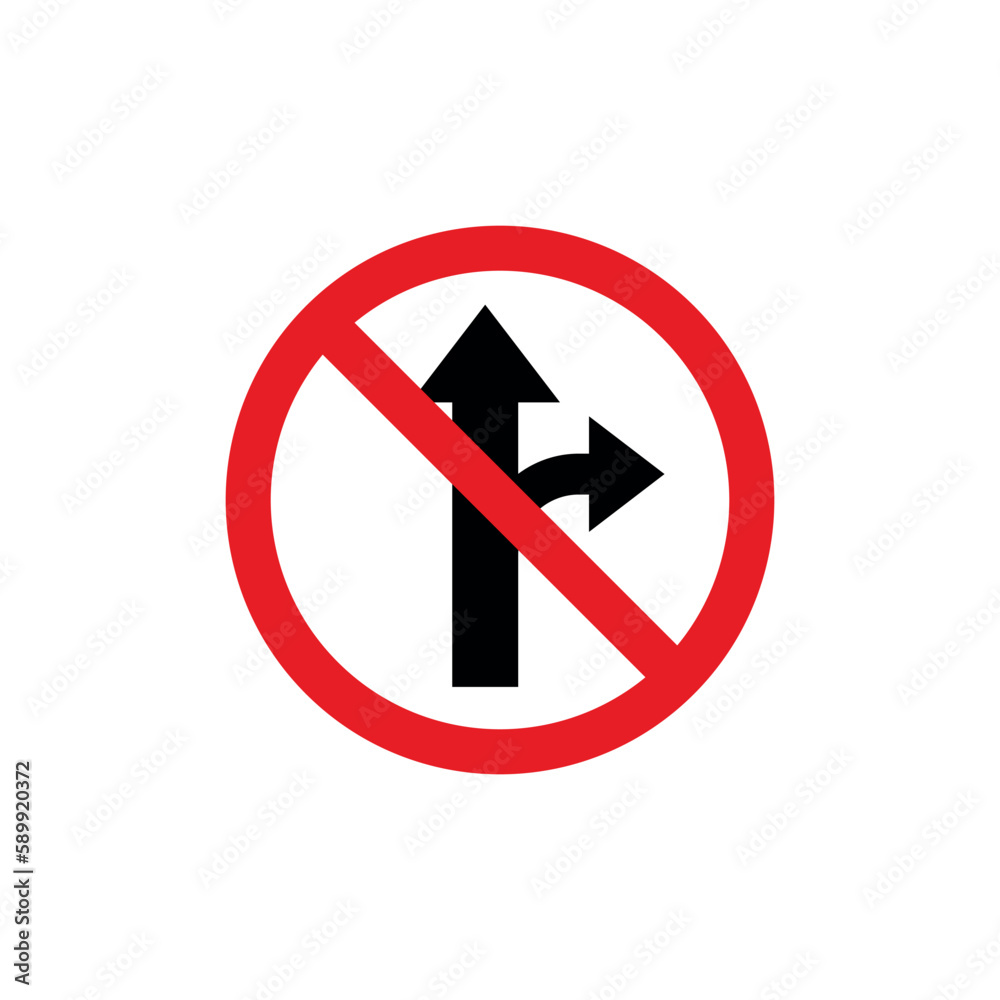 Circle Traffic Sign, Road Sign Vector Template Circle Traffic Sign, Road Sign Vector Template