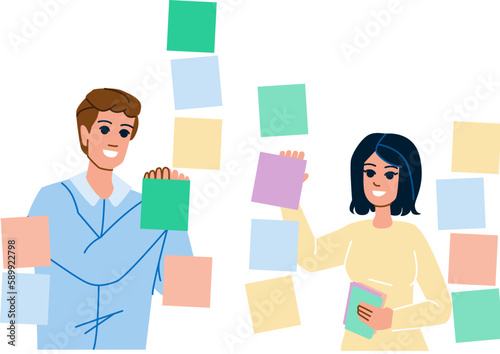 agile kanban scrum vector