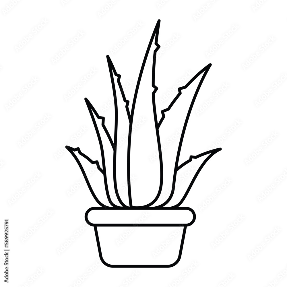 Plant icon vector on trendy design Plant icon vector on trendy design