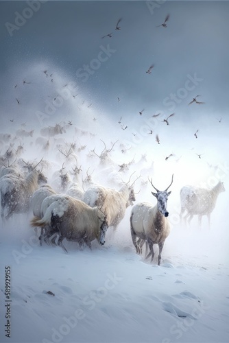 Award-Winning Photography  The Migration of... in Winter