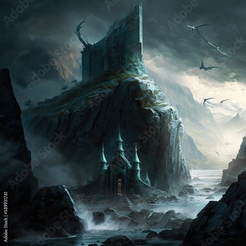 Asgard: One of the Nine Worlds in Norse Mythology photo