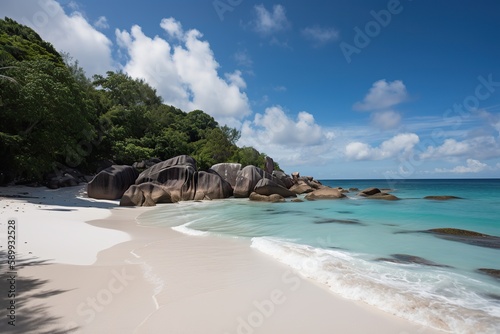 Anse Lazio Seychelles, generative artificial intelligence