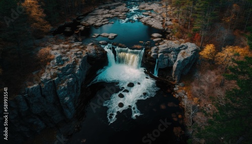 Capturing the Serene Beauty of Salmon Falls in Massachusetts through Long Exposure Photography