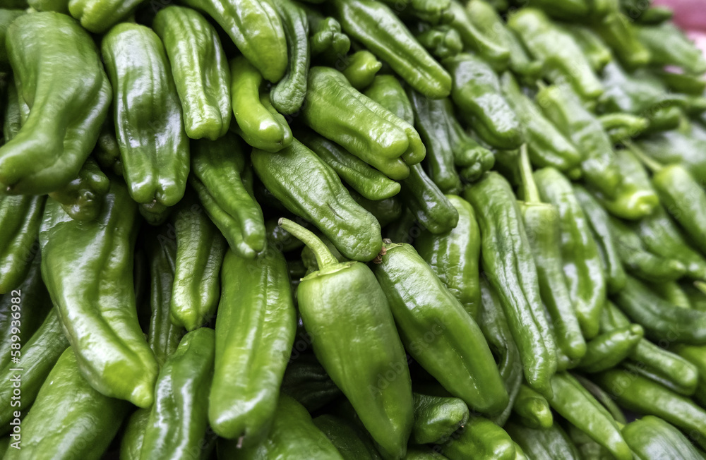 Small green peppers