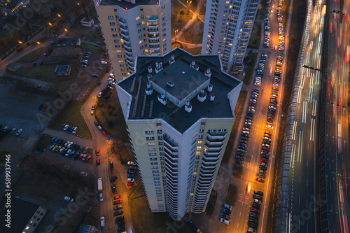 Obraz na płótnie Katowice w salonie