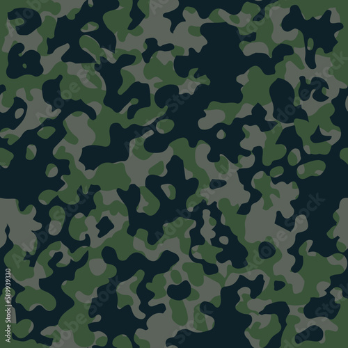 Seamless Net Camouflage Pattern