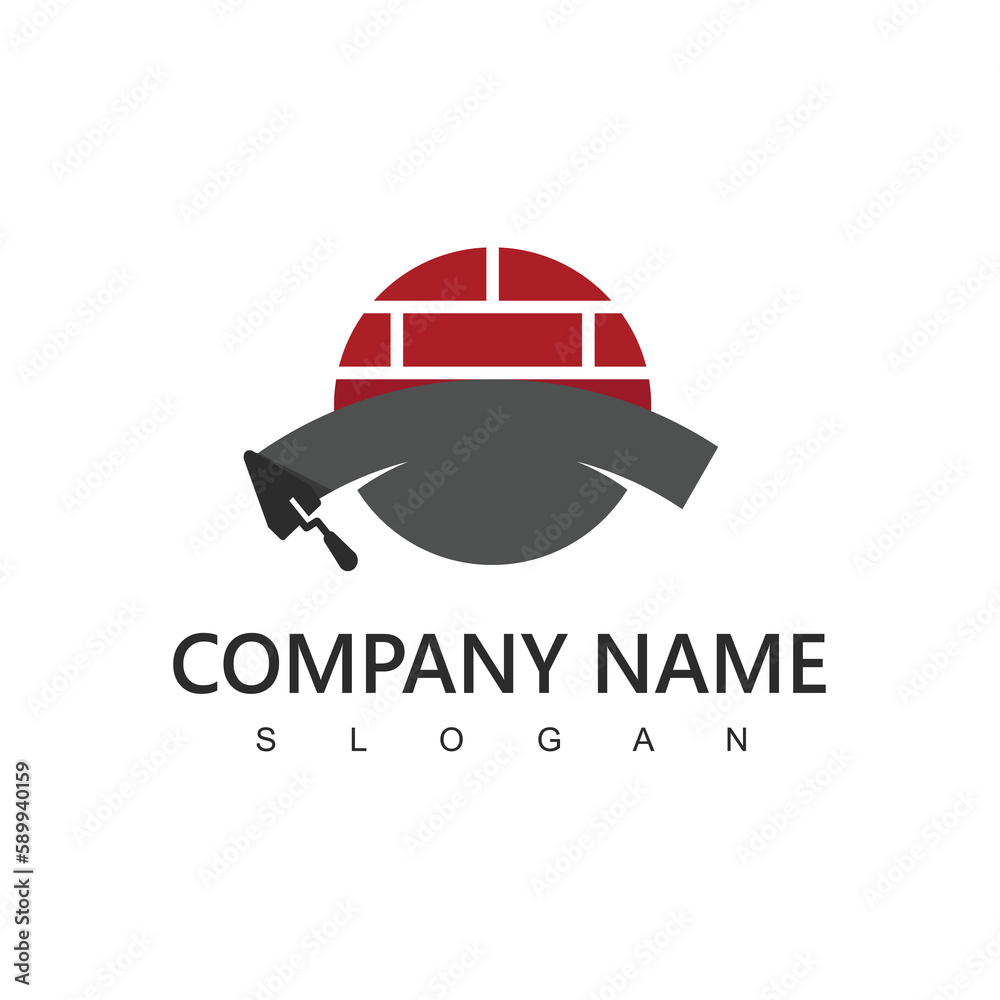 Home Repair and Service Logo, Real Estate Icon Home Repair and Service Logo, Real Estate Icon