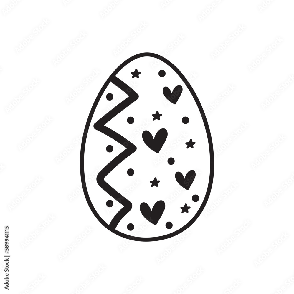 Easter Egg Illustration Easter Egg Illustration